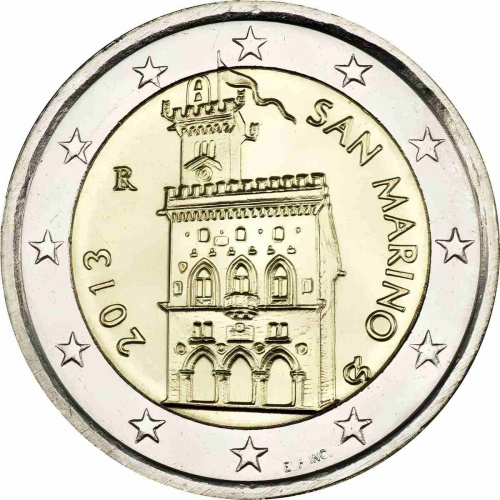 Коллекционная монета 2 евро. Сан-Марино 2013 UNC