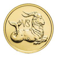 Монета 50 рублей. Козерог. Знаки зодиака. ММД 2003 UNC