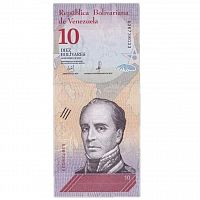 Банкнота 10 боливар. Венесуэла 2018 UNC