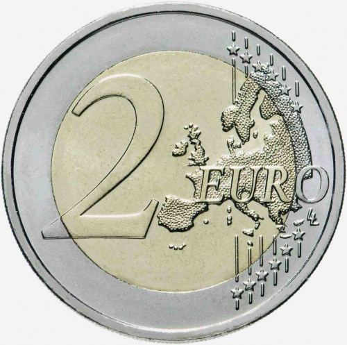 Монета 2 евро 35 лет программе Эрасмус. Словакия 2022 UNC фото 2 Монета 2 евро 35 лет программе Эрасмус. Словакия 2022 UNC фото 2