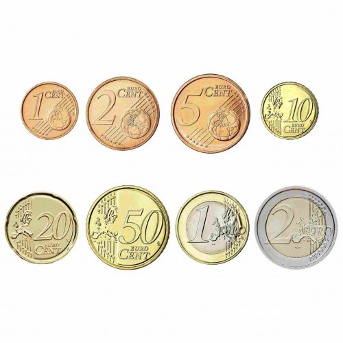 Годовой набор из 8-ми евро монет. Ирландия UNC фото 2 Годовой набор из 8-ми евро монет. Ирландия UNC фото 2