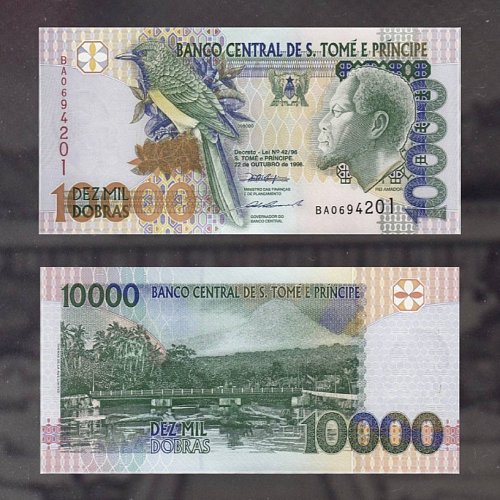 Новинки магазина Mon Loisir - 5000 и 10000 добра Сан-Томе и Принсипи ⠀