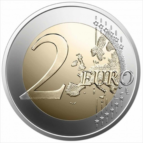 Памятная монета 2 евро Рождественское украшение Пузурис. Латвия 2024 UNC фото 2 Памятная монета 2 евро Рождественское украшение Пузурис. Латвия 2024 UNC фото 2