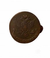 Памятная монета 5 копеек, Российская империя, 1769 г. в. Монета в состоянии VF-XF (из обращения)