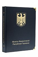 Альбом для памятных и регулярных монет ФРГ 1953-2011 гг. Без монет (A024)