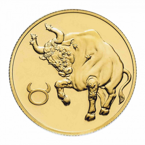Монета 50 рублей Телец. Знаки зодиака. СПМД 2004 UNC Монета 50 рублей Телец. Знаки зодиака. СПМД 2004 UNC