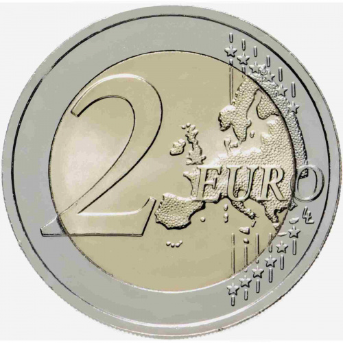 Монета 2 евро 35 лет программе Эрасмус. Испания 2022 UNC фото 2 Монета 2 евро 35 лет программе Эрасмус. Испания 2022 UNC фото 2
