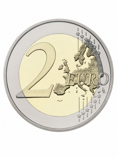 Монета 2 евро Мальтийский бык в буклете Мальта 2025 BU фото 2 Монета 2 евро Мальтийский бык в буклете Мальта 2025 BU фото 2