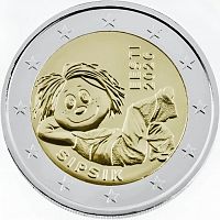 Памятная монета 2 евро Сипсик Эстония 2026 UNC