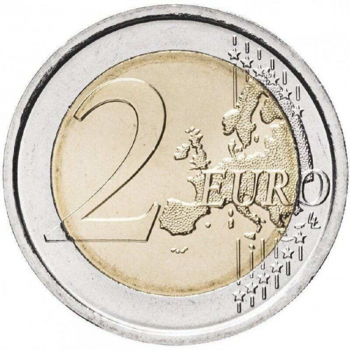 Монета 2 евро 30 лет флагу ЕС. Италия 2015 UNC фото 2 Монета 2 евро 30 лет флагу ЕС. Италия 2015 UNC фото 2