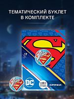 Серебряная цветная монета 10 евро в буклете Супермен. Комиксы. Часть 2 (17/18) Франция 2025 BU