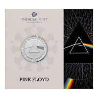 Памятная монета 5 фунтов Группа Pink Floyd в буклете. Легенды музыки. Великобритания 2026 BU