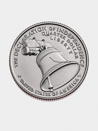 Монета 25 центов 250 лет независимости США 2026 D UNC фото 2 Монета 25 центов 250 лет независимости США 2026 D UNC фото 2