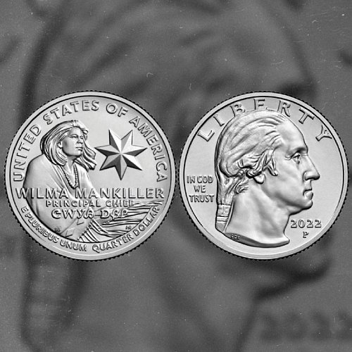 Американские новинки Mon Loisir - 25 центов серии Американские женщины