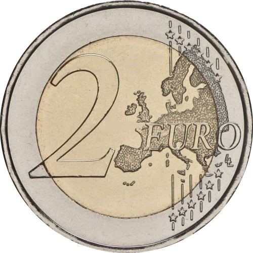 Монета 2 евро Представительство в Совете ЕС. Испания 2023 UNC фото 2