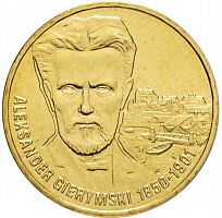 Монета 2 злотых Художники Польши 19-20 века - Александр Герымский. Польша 2006 XF+