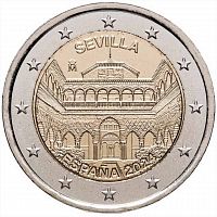 Памятная монета 2 евро Севилья. Испания 2024 UNC