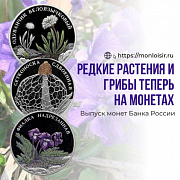 Серебряные новинки магазина Mon Loisir 2 рубля из серии «Красная Книга»