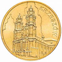 Памятная монета 2 злотых Кшешув. Польша 2010 UNC